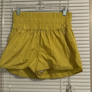 Lime green shorts